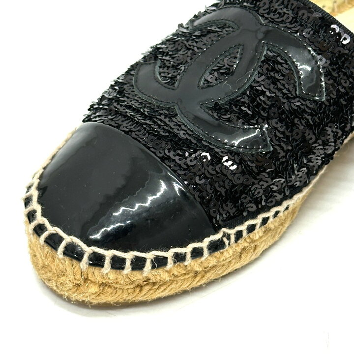 楽天市場】CHANEL シャネル G29762 CCココマーク 16C スパンコール 