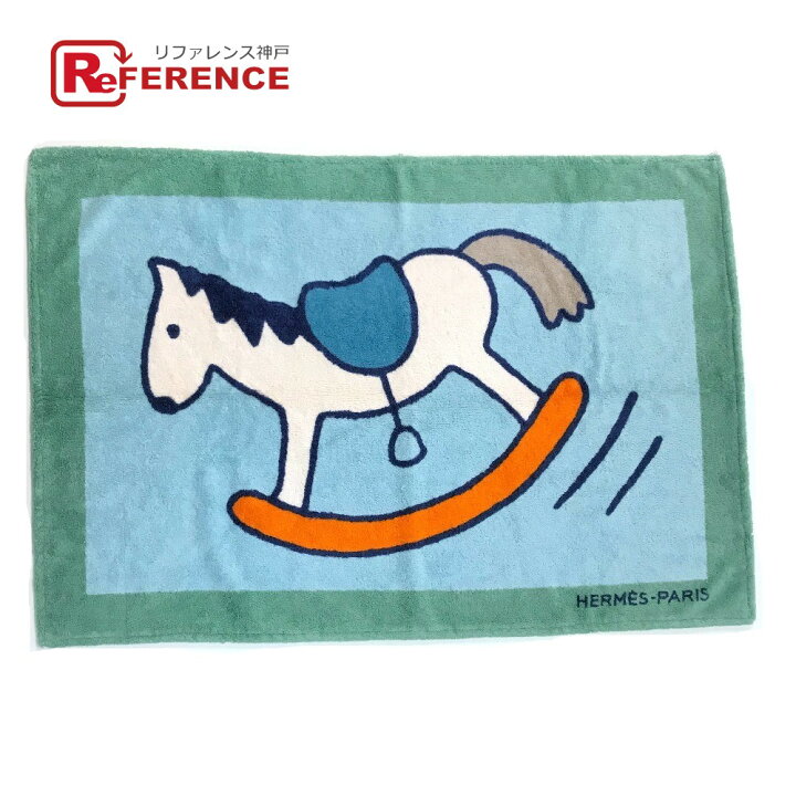 楽天市場】HERMES エルメス ベビー 木馬 アダダ ブランケット 毛布  