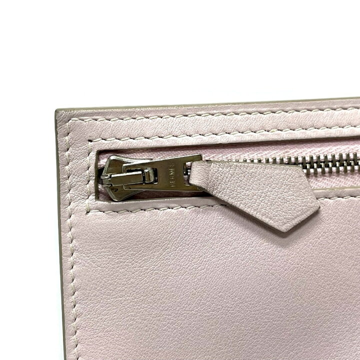 楽天市場】HERMES エルメス ジップザップポーチ スリム ペンケース 