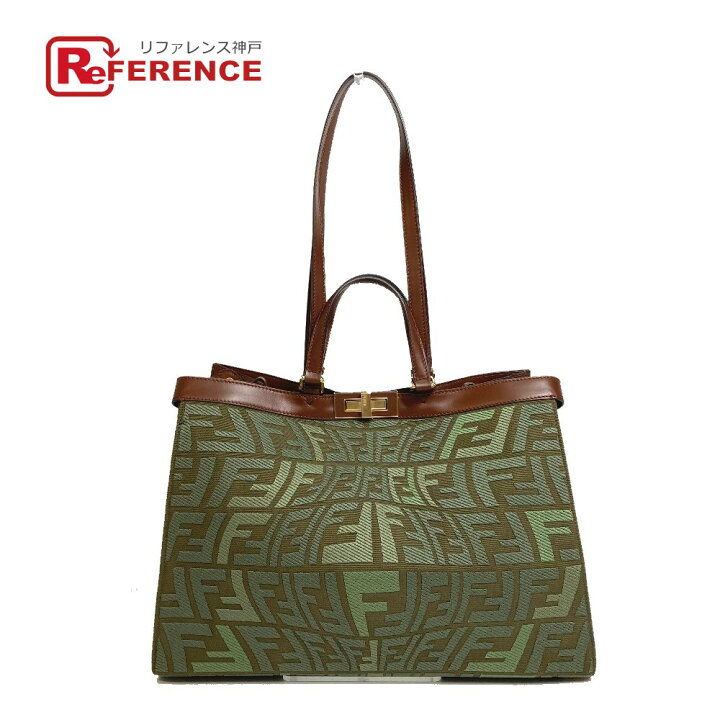 楽天市場】FENDI フェンディ 8BH374 FF総柄 ピーカブー エックストート  