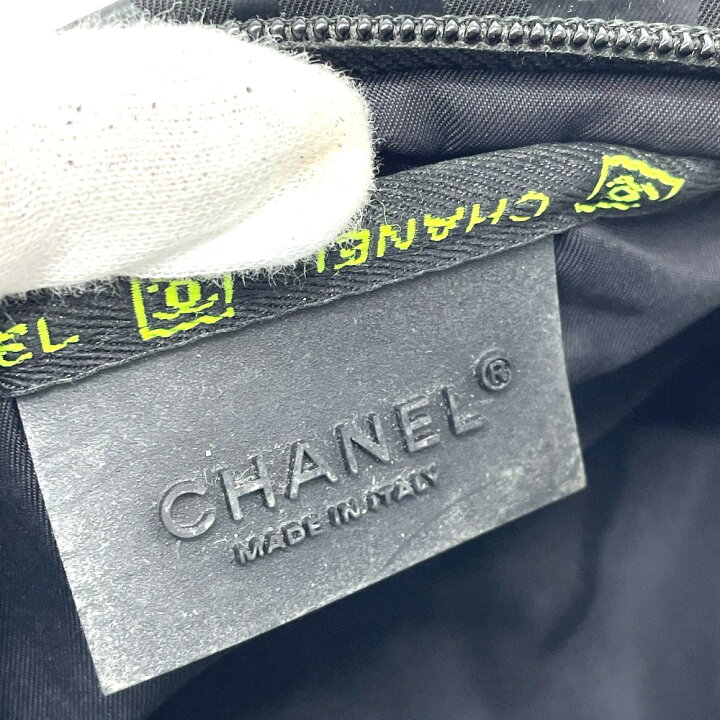 楽天市場】CHANEL シャネル スポーツライン ロゴ セカンドバッグ 