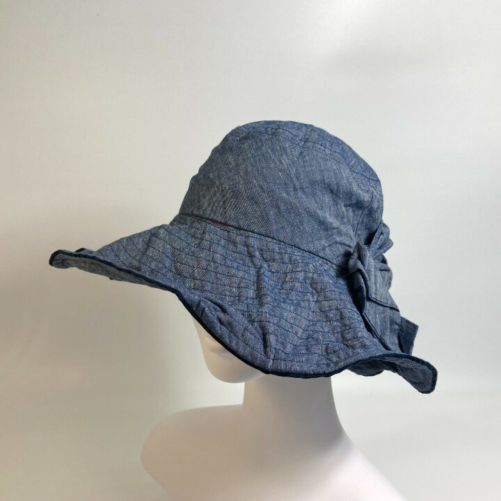 フルラ　ブルー系帽子