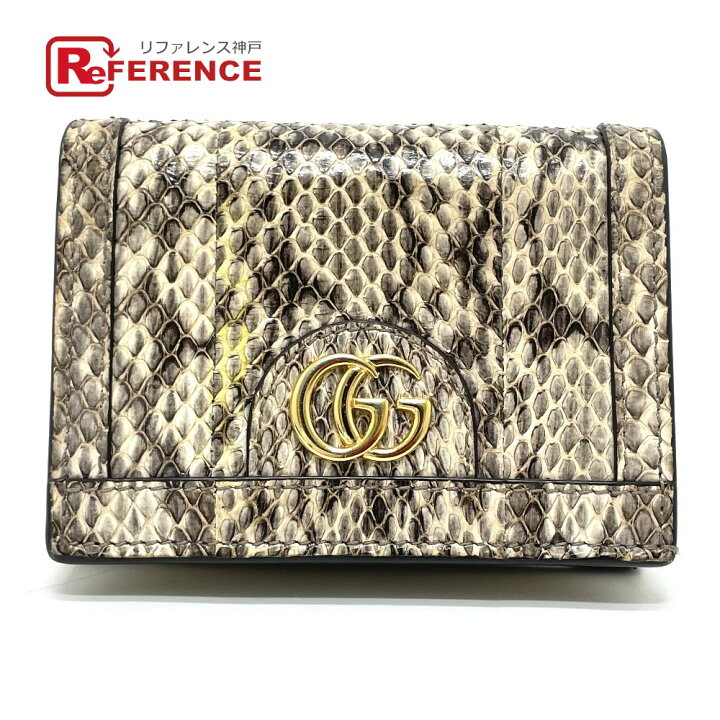 楽天市場】GUCCI グッチ 523155 GGマーモント コンパクトウォレット  