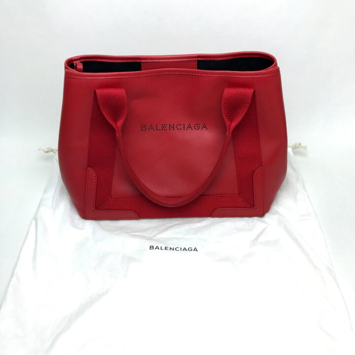 楽天市場】BALENCIAGA バレンシアガ 339933 ネイビーカバス S カバン 