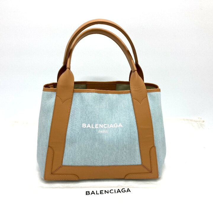 楽天市場】BALENCIAGA バレンシアガ 339933 ロゴプリント ネイビー  