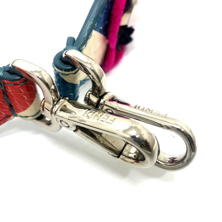 楽天市場】FENDI フェンディ 8AV077 フラワー スタッズ ストラップユー  