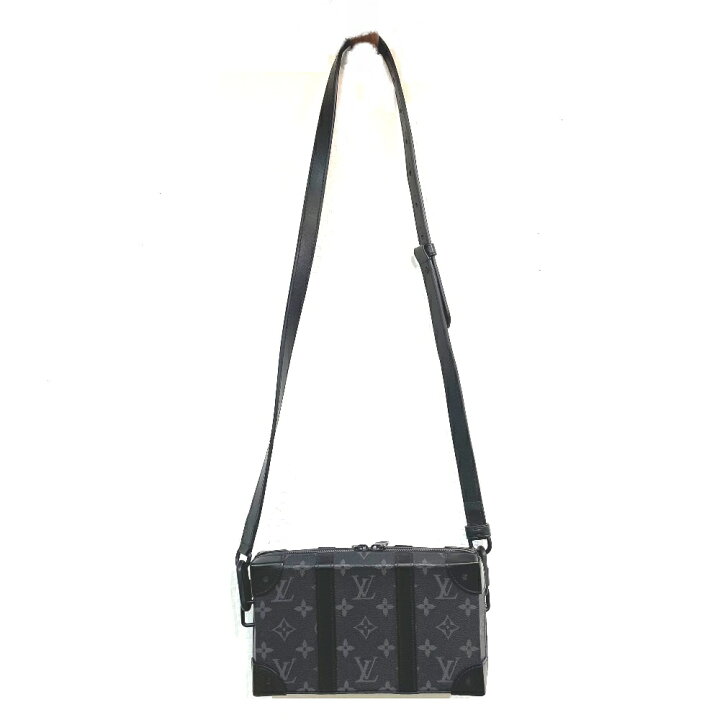 77%以上節約 LOUIS VUITTON ルイヴィトン M69838 ソフトトランク ウォレット モノグラムエクリプス ショルダーバッグ ブラック メンズ ルイ ヴィトン LOUIS VUITTON M69838 LV ソフトトランクウォレット 財布 ショルダーバッグ モノグラム エクリプスキャンバス レザー ブラック メンズ