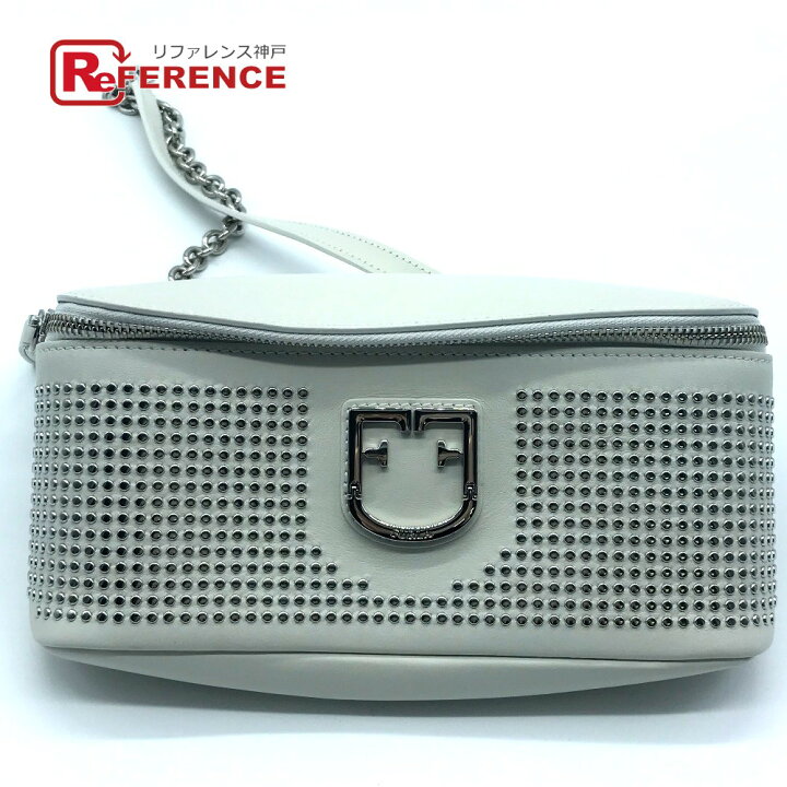 楽天市場】FURLA フルラ スタッズ イゾラ チェーン カバン ウエスト  