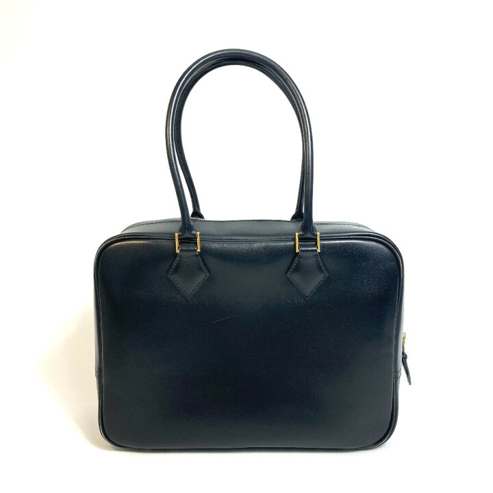 楽天市場】HERMES エルメス プリュム28 ハンドバッグ ボックスカーフ 