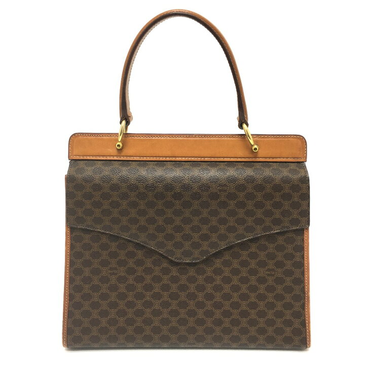 楽天市場】CELINE セリーヌ マカダム ワンハンドル カバン 2WAY 