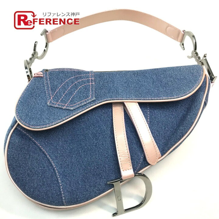 Christian Diorデニム生地サドルバッグ Dior ディオール サドルバッグ  