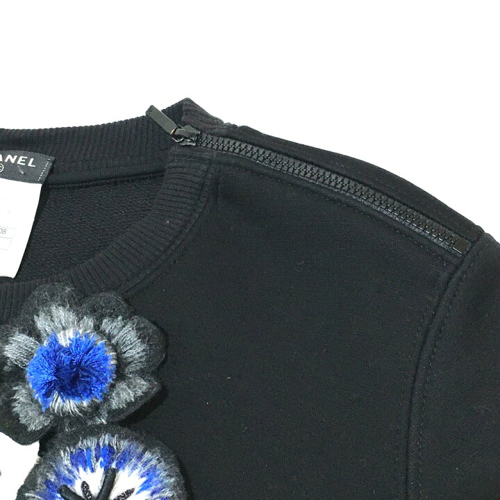 楽天市場】CHANEL シャネル P52492 15B カメリア装飾 肩ファスナー  