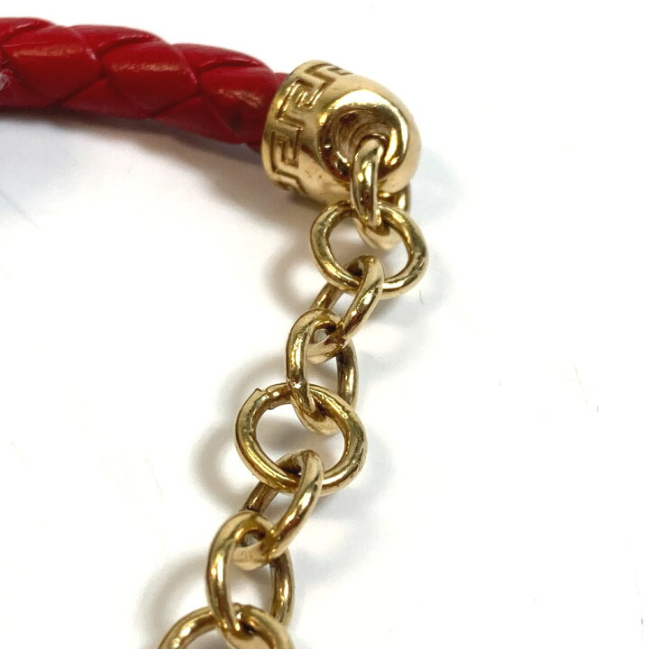 楽天市場】VERSACE ヴェルサーチ DG0G353 メデューサ グレカ 編み込み 