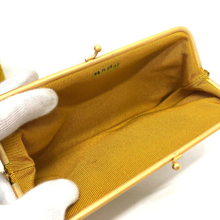 楽天市場】CHANEL シャネル がま口ポーチ付き Vステッチ シェブロン  