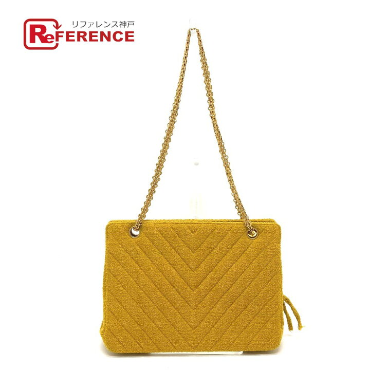 楽天市場】CHANEL シャネル がま口ポーチ付き Vステッチ シェブロン  