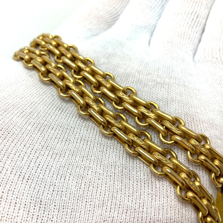 楽天市場】CHANEL シャネル がま口ポーチ付き Vステッチ シェブロン  