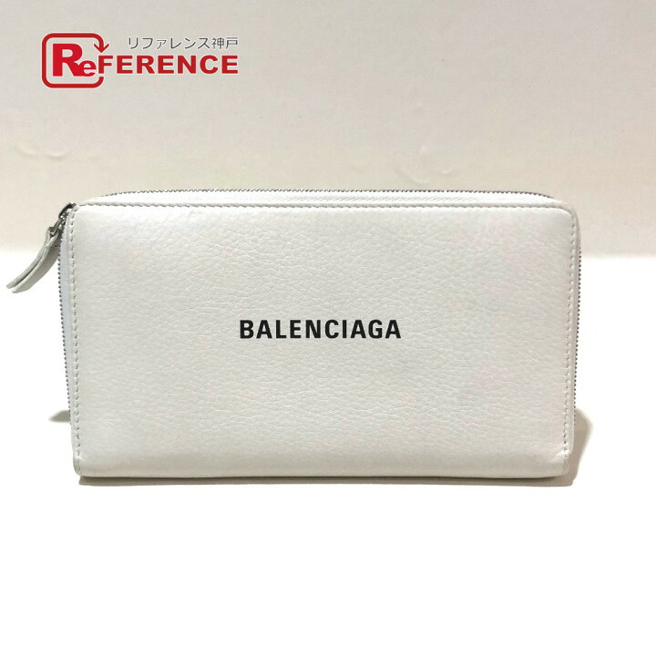 楽天市場】BALENCIAGA バレンシアガ 551935 ロゴ エブリデイ ラウンド 