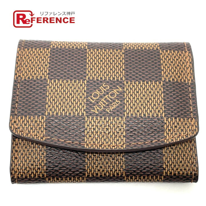 楽天市場】LOUIS VUITTON ルイヴィトン M64681 ダミエ カフスケース 