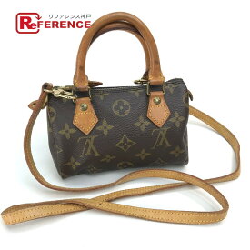 LOUIS VUITTON ルイヴィトン M41534 モノグラム ミニスピーディ カバン 2WAY ショルダーバッグ ハンドバッグ モノグラムキャンバス レディース ブラウン 【中古】