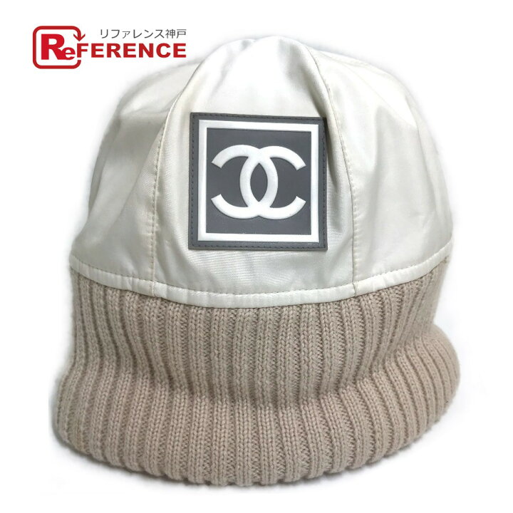 楽天市場】CHANEL シャネル CC ココマーク スポーツライン ロゴ ニット 