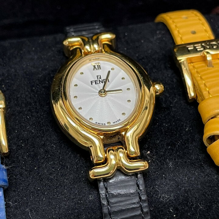 楽天市場】FENDI フェンディ 640L チェンジベルト 8色 替えベルト付き 