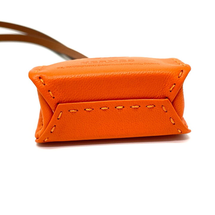楽天市場】HERMES エルメス ショッパー チャーム サック オランジュ  