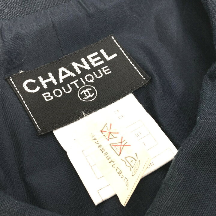 楽天市場】CHANEL シャネル P09015 CCココボタン 半袖 シャツ 