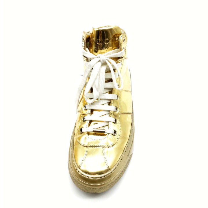 楽天市場】JIMMY CHOO ジミーチュウ シューズ メタリック ハイカット 