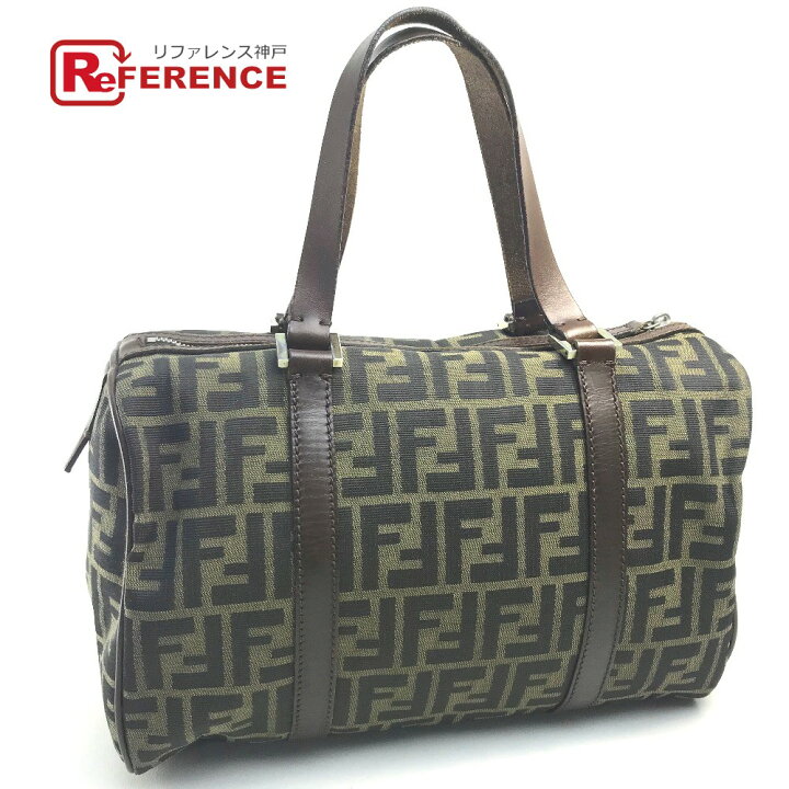 楽天市場】FENDI フェンディ ズッカ FF柄 カバン ミニボストンバッグ 