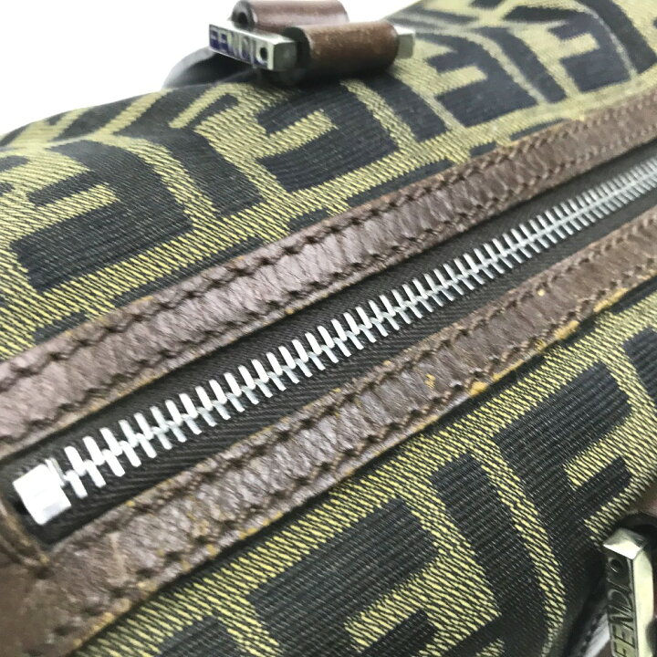 楽天市場】FENDI フェンディ ズッカ FF柄 カバン ミニボストンバッグ