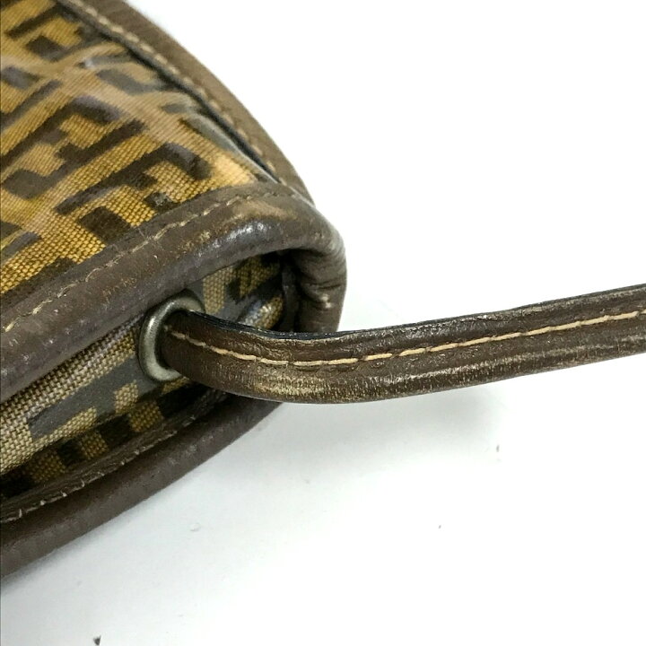楽天市場】FENDI フェンディ 斜め掛け FF ズッカ柄 カバン ポシェット 