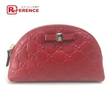 楽天市場】gucci 化粧ポーチ レッドの通販