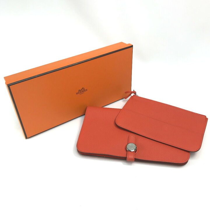 楽天市場】HERMES エルメス ドゴンGM ドゴンデュオ コインケース付き 