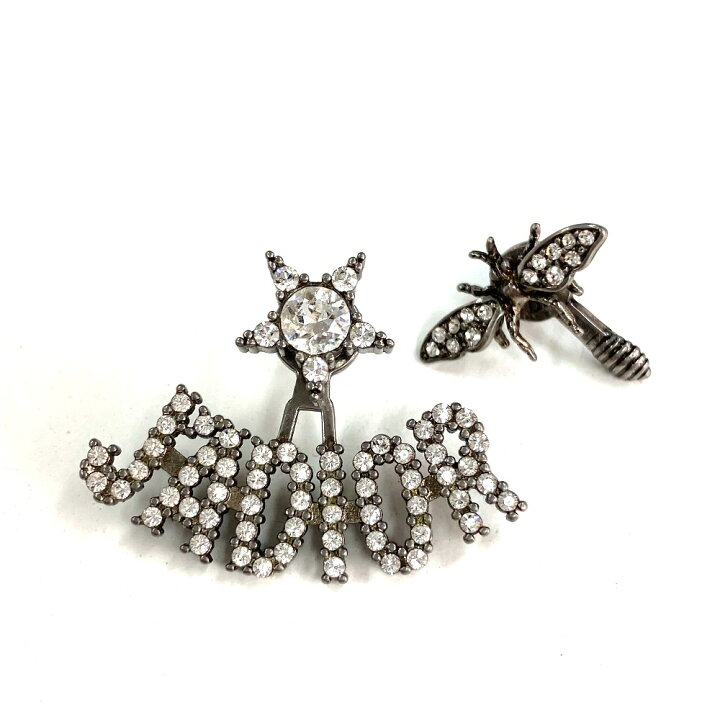 楽天市場】Dior ディオール JADIOR BEE スター アクセサリー ピアス