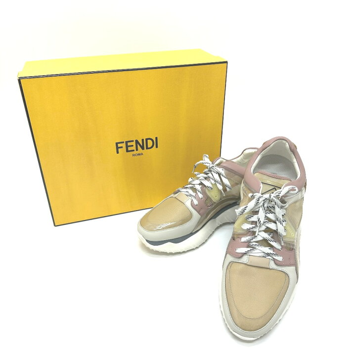 楽天市場】FENDI フェンディ 7E1189 FFロゴ シューズ メンズ 