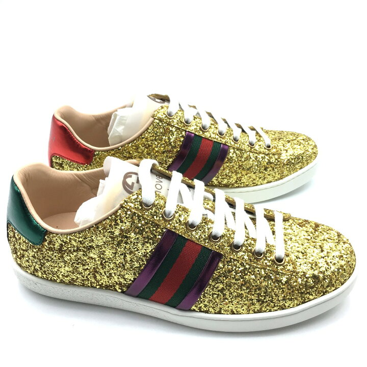 楽天市場】GUCCI グッチ 475610 シェリーライン エース ゴールド 