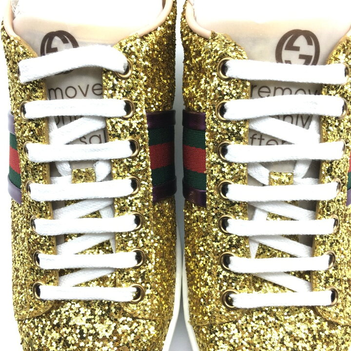 楽天市場】GUCCI グッチ 475610 シェリーライン エース ゴールド 