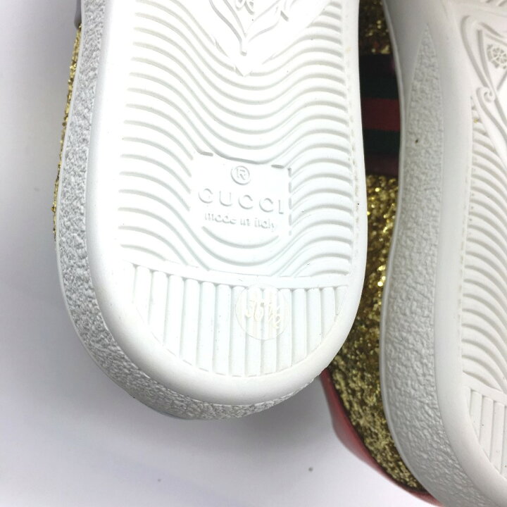 楽天市場】GUCCI グッチ 475610 シェリーライン エース ゴールド 