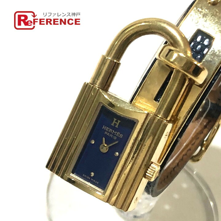 楽天市場】HERMES エルメス カデナウォッチ ケリーウォッチ クオーツ 