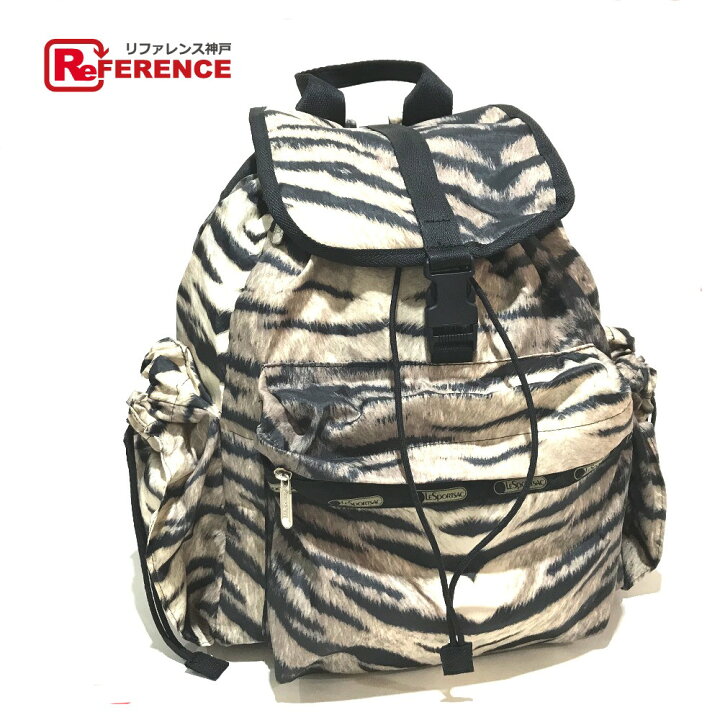 楽天市場】LeSportsac レスポートサック リュックサック ゼブラ柄 