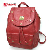 楽天市場】mcm リュック 赤の通販