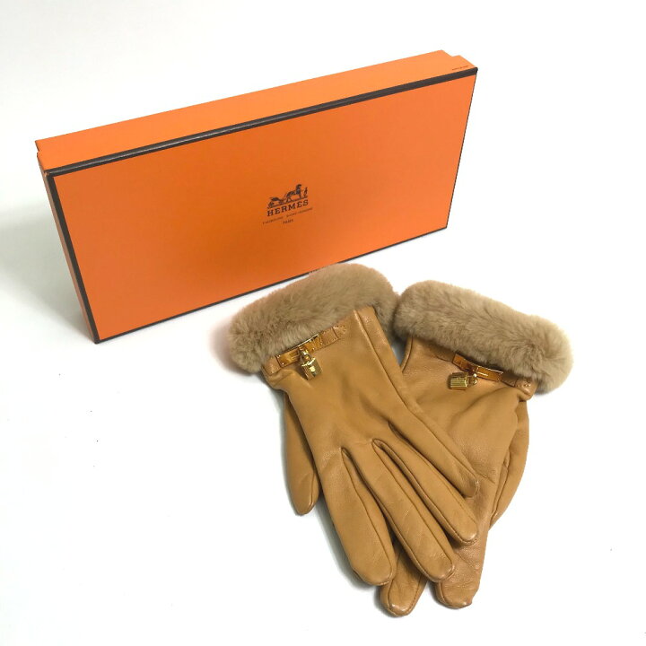 楽天市場】HERMES エルメス カデナチャーム プリンセス 手袋 グローブ  