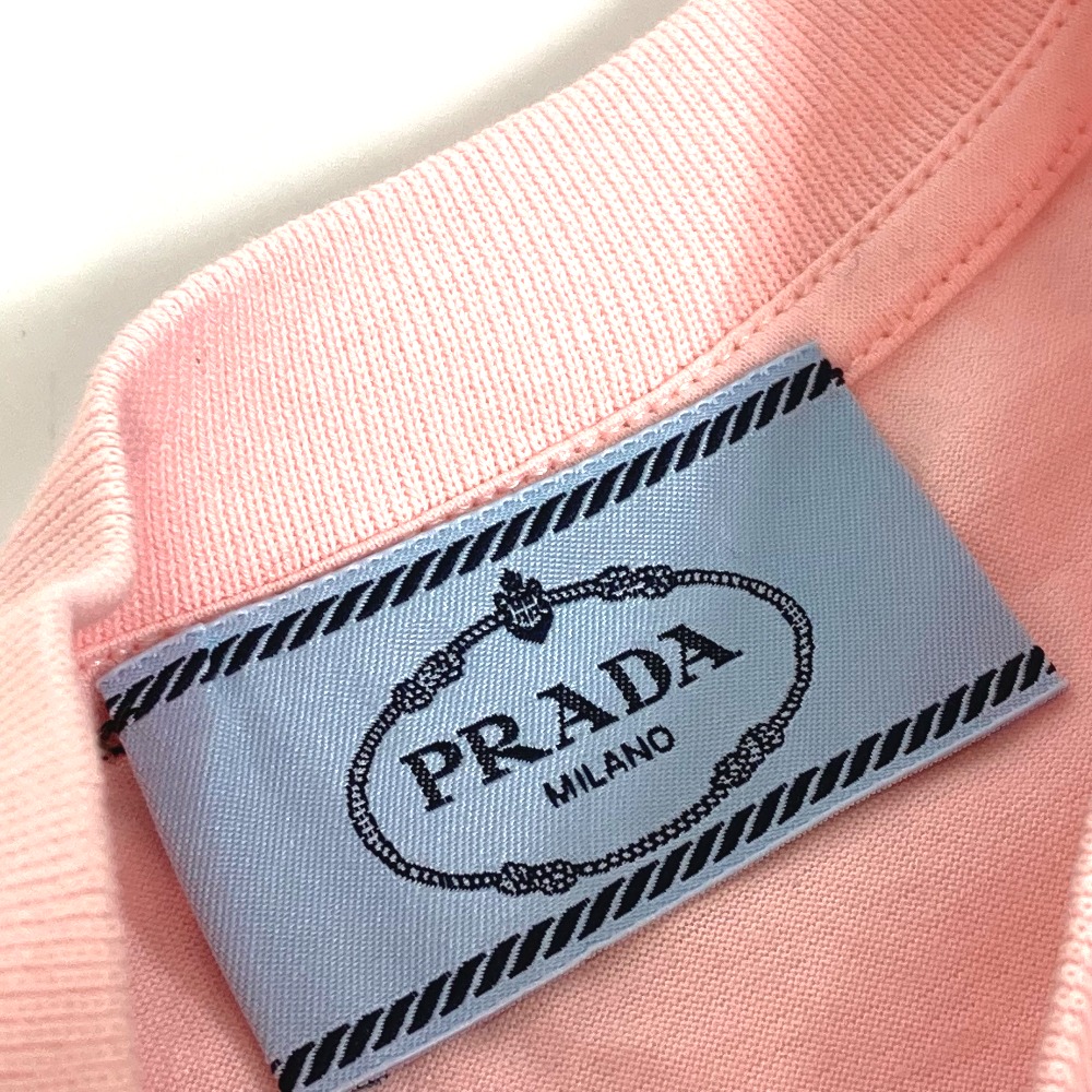 いピンクカ】 PRADA - プラダ PRADA 三角ロゴ フラワー アパレル