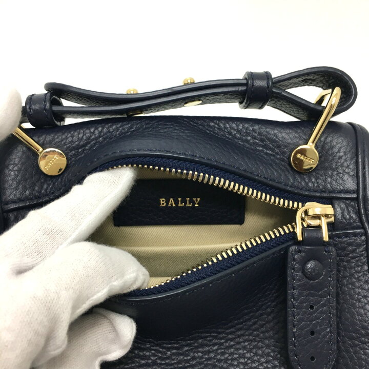 楽天市場】BALLY バリー ロゴ カバン 2WAY ショルダーバッグ レザー 