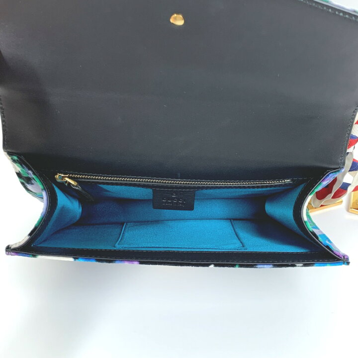 楽天市場】GUCCI グッチ 421882 花柄 シルヴィ スモール カバン リボン  