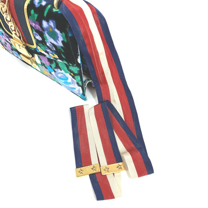 楽天市場】GUCCI グッチ 421882 花柄 シルヴィ スモール カバン リボン  