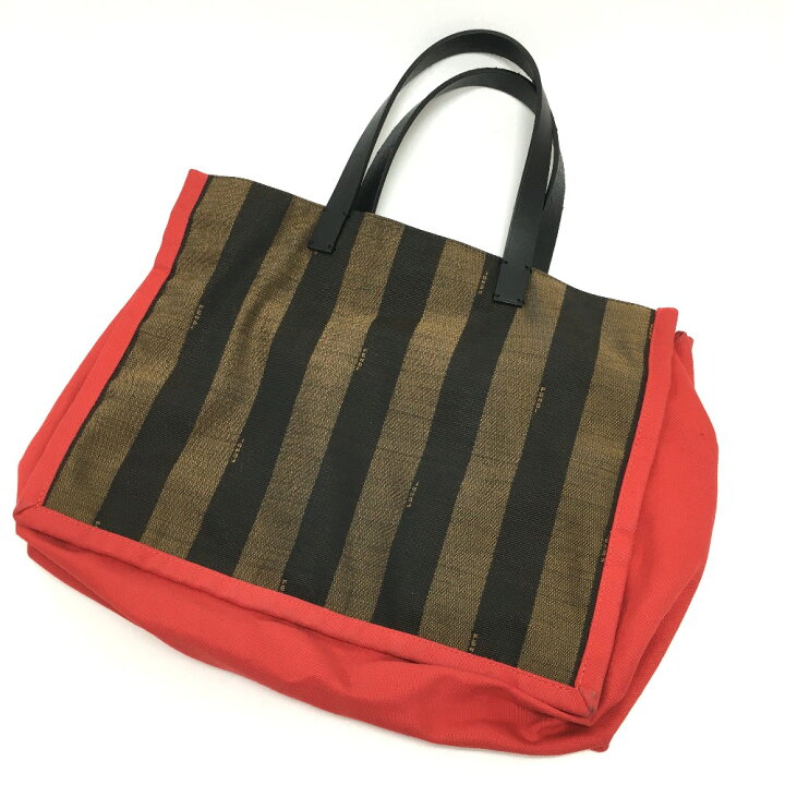 楽天市場】FENDI フェンディ 8BH252 ショッピングバッグ ペカン柄 