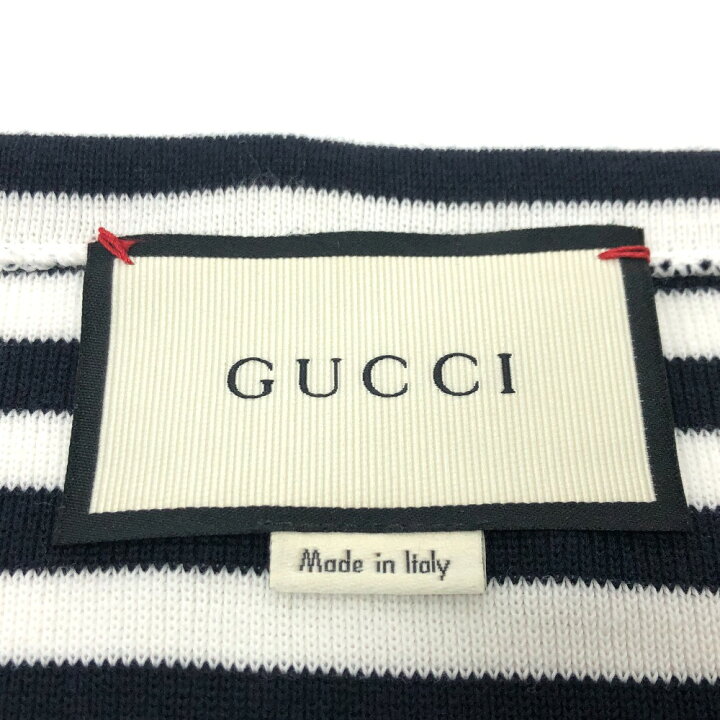 楽天市場】GUCCI グッチ 461177 ボーダー タコモチーフ トレーナー 