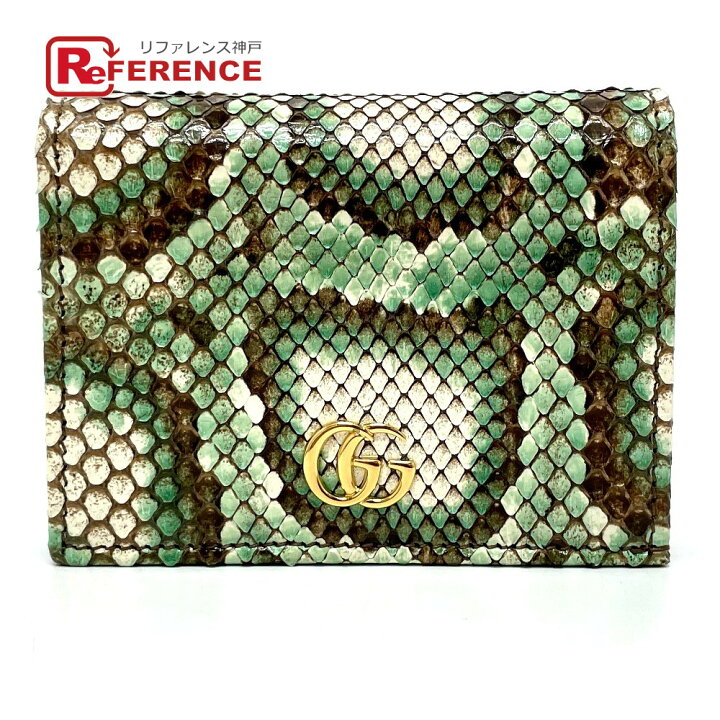 楽天市場】GUCCI グッチ 456126 GGマーモント コンパクトウォレット  