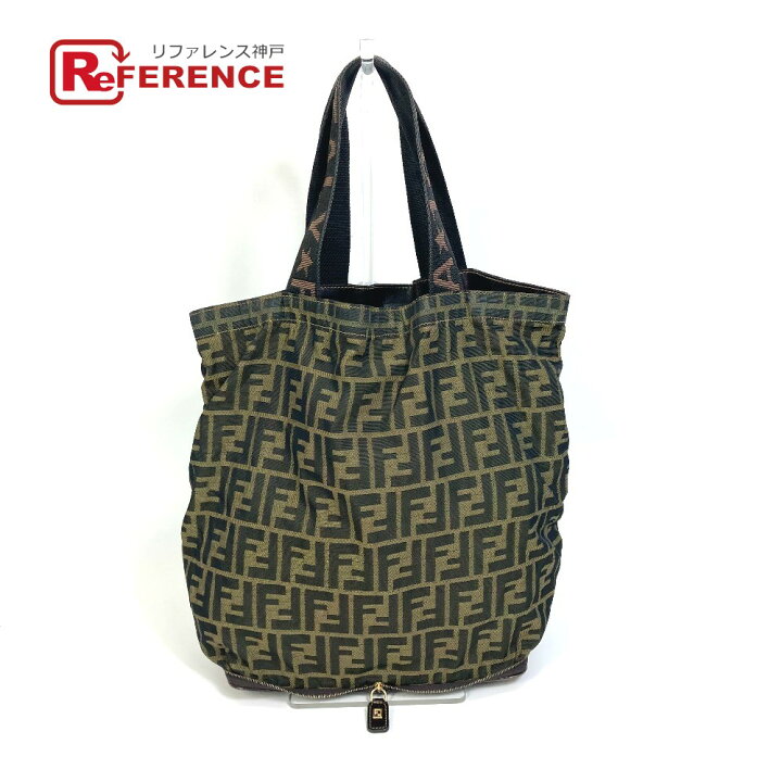 楽天市場】FENDI フェンディ ズッカ エコバッグ 折り畳み式 トート  